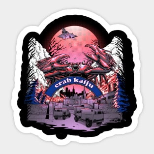 crab kaiju Sticker